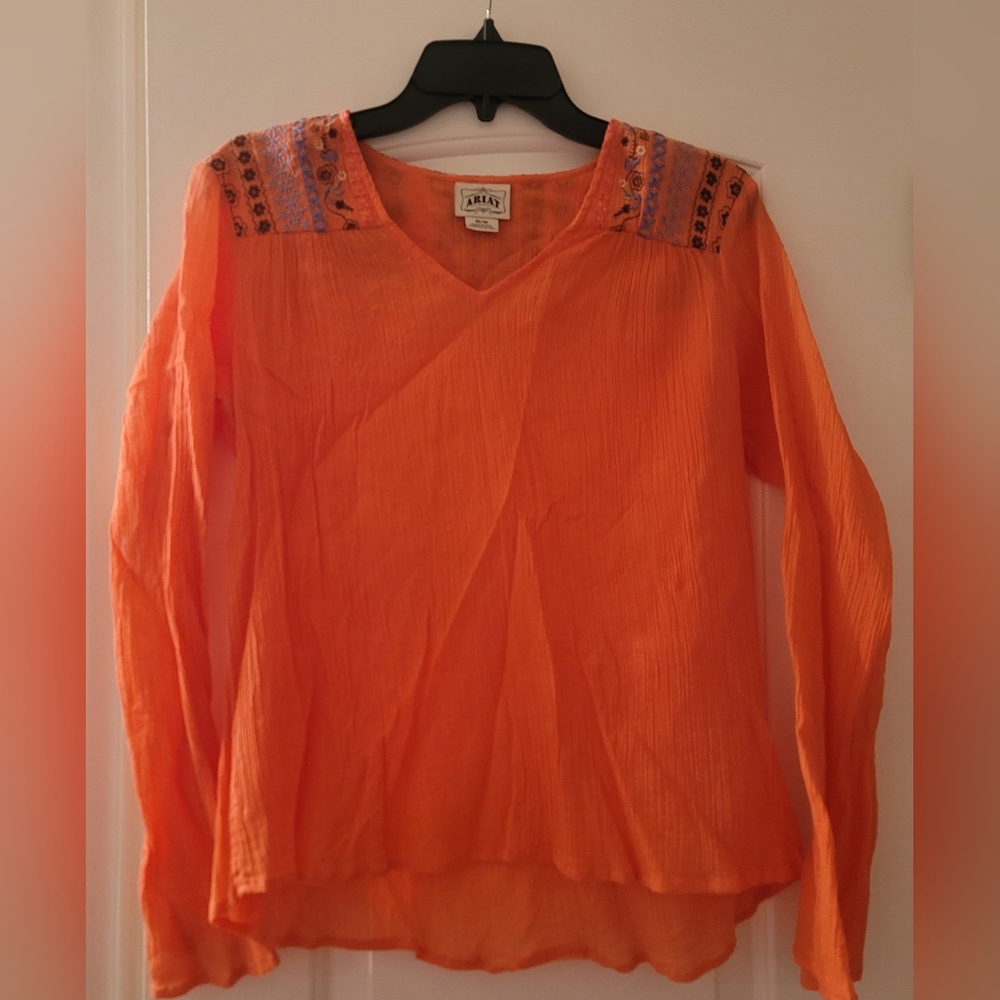 Women's Ariat Long Sleeve Shirt Size Medium